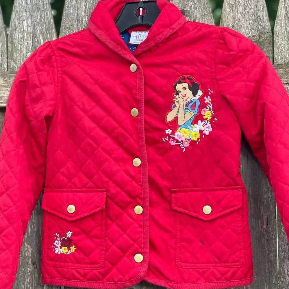 Disney Snow White red jacket coat for girls